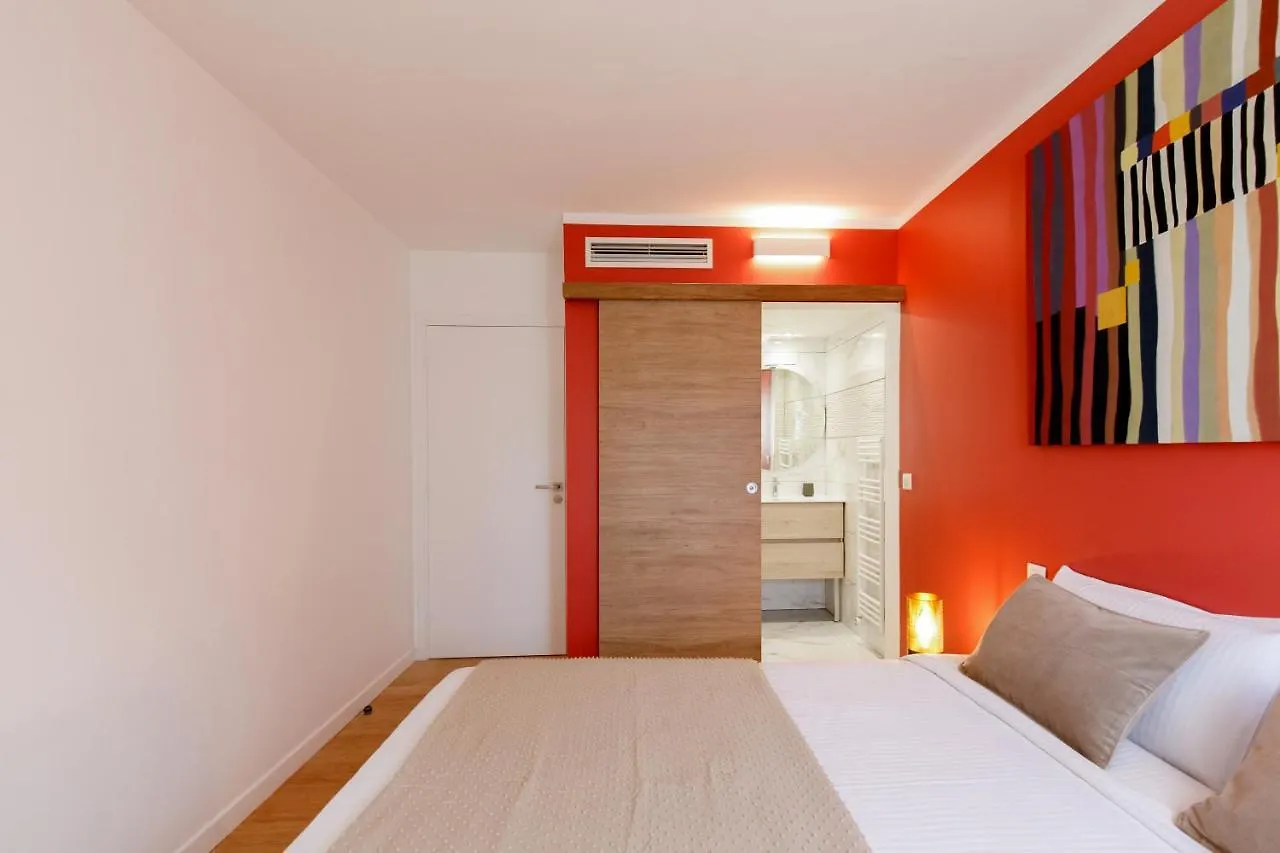 شقة Citybeach Soha- Rue D'Antibes - 2 Bdr 2 Bthr 1 Toil - Clim Terrace Parking Elevator كان فرنسا